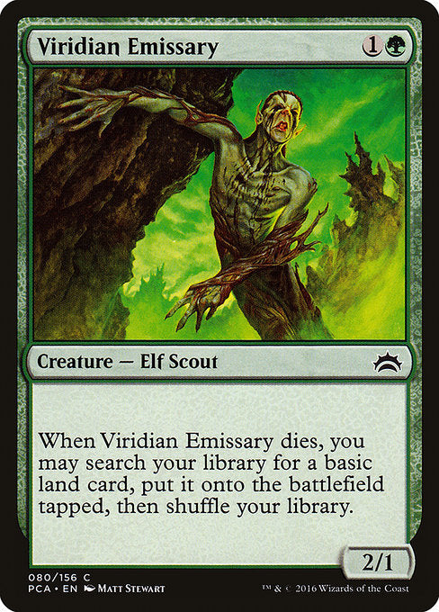 Viridian Emissary [Planechase Anthology] | Gear Gaming Bentonville