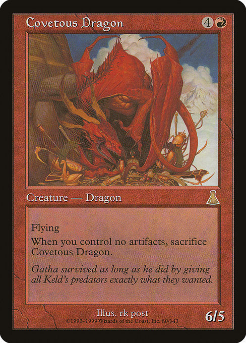 Covetous Dragon [Urza's Destiny] | Gear Gaming Bentonville