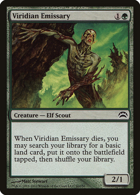 Viridian Emissary [Planechase 2012] | Gear Gaming Bentonville