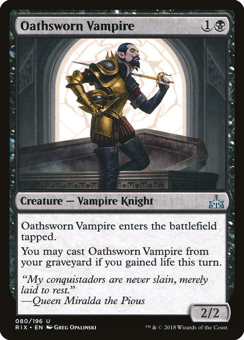 Oathsworn Vampire [Rivals of Ixalan] | Gear Gaming Bentonville