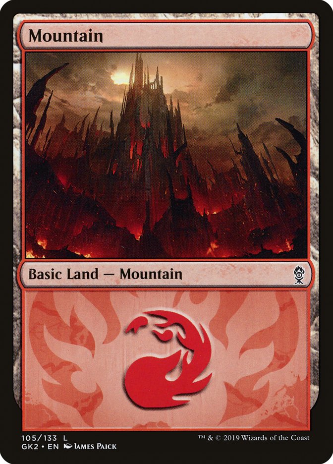 Mountain (105) [Ravnica Allegiance Guild Kit] | Gear Gaming Bentonville