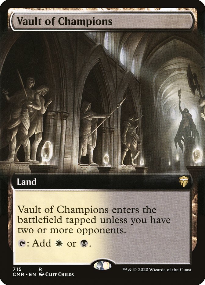 Vault of Champions (Extended) [Commander Legends] | Gear Gaming Bentonville