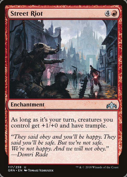 Street Riot [Guilds of Ravnica] | Gear Gaming Bentonville