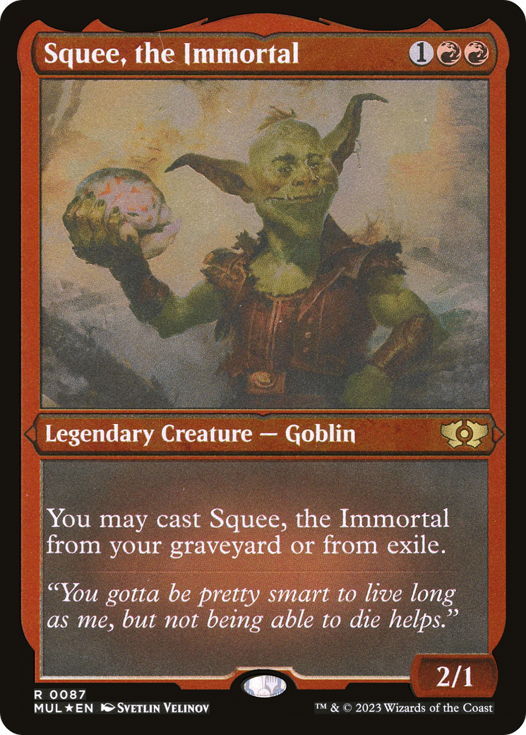 Squee, the Immortal (Foil Etched) [Multiverse Legends] | Gear Gaming Bentonville