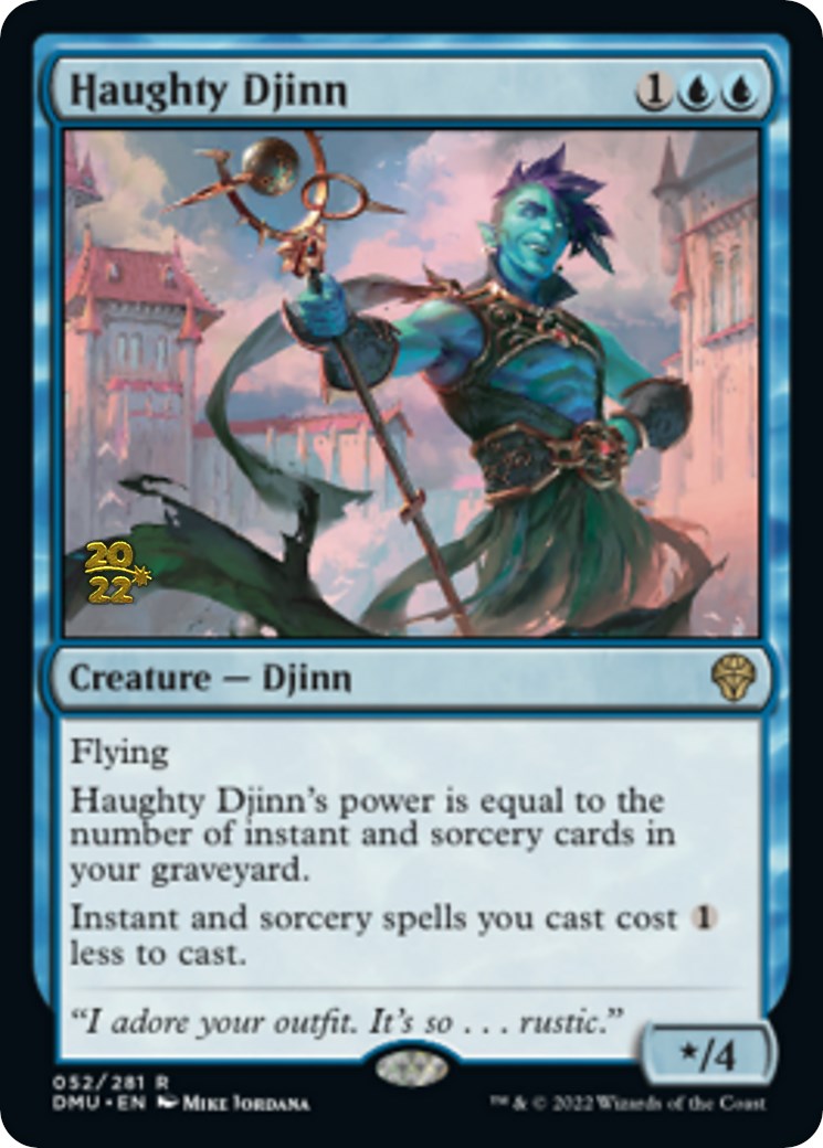 Haughty Djinn [Dominaria United Prerelease Promos] | Gear Gaming Bentonville