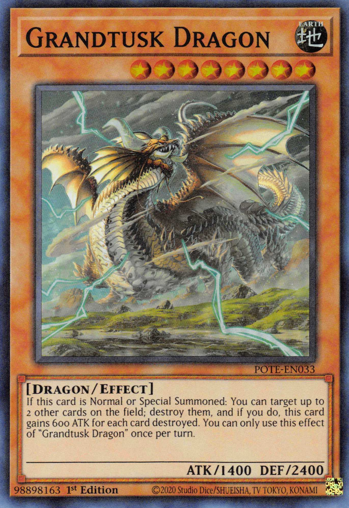 Grandtusk Dragon [POTE-EN033] Super Rare | Gear Gaming Bentonville