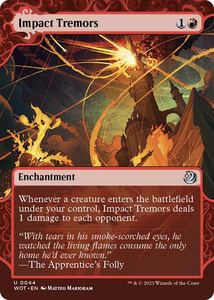 Impact Tremors [Wilds of Eldraine: Enchanting Tales] | Gear Gaming Bentonville