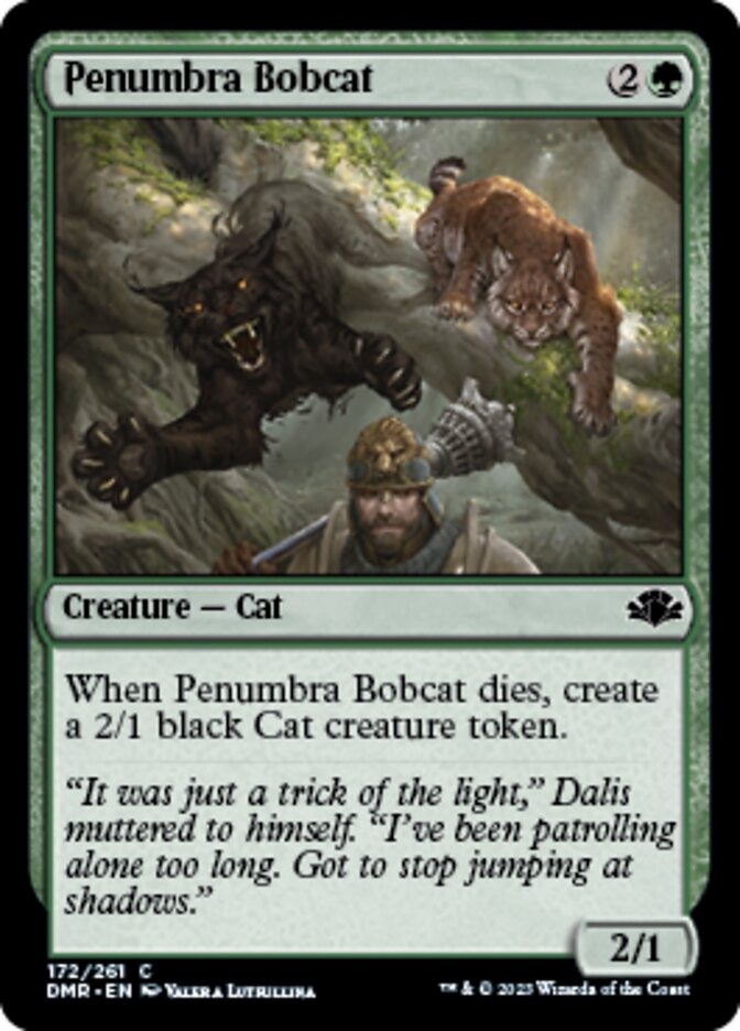 Penumbra Bobcat [Dominaria Remastered] | Gear Gaming Bentonville