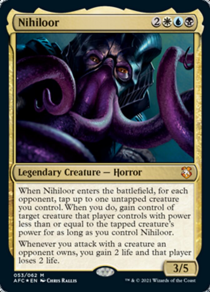 Nihiloor [Dungeons & Dragons: Adventures in the Forgotten Realms Commander] | Gear Gaming Bentonville