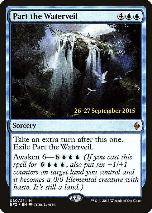 Part the Waterveil [Prerelease Cards] | Gear Gaming Bentonville