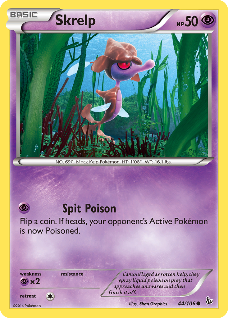 Skrelp (44/106) [XY: Flashfire] | Gear Gaming Bentonville