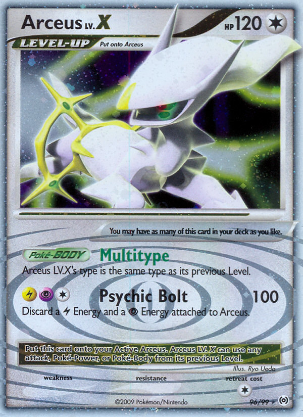 Arceus LV.X (96/99) [Platinum: Arceus] | Gear Gaming Bentonville