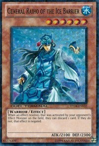 General Raiho of the Ice Barrier [Duel Terminal 4] [DT04-EN035] | Gear Gaming Bentonville