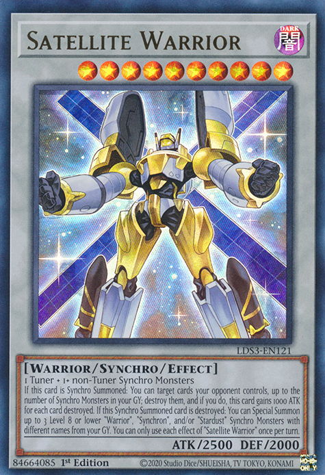 Satellite Warrior [LDS3-EN121] Ultra Rare | Gear Gaming Bentonville