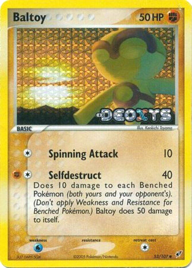 Baltoy (53/107) (Stamped) [EX: Deoxys] | Gear Gaming Bentonville