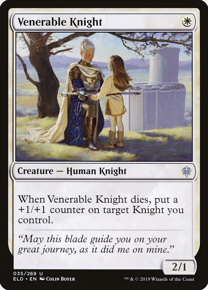 Venerable Knight [Throne of Eldraine] | Gear Gaming Bentonville