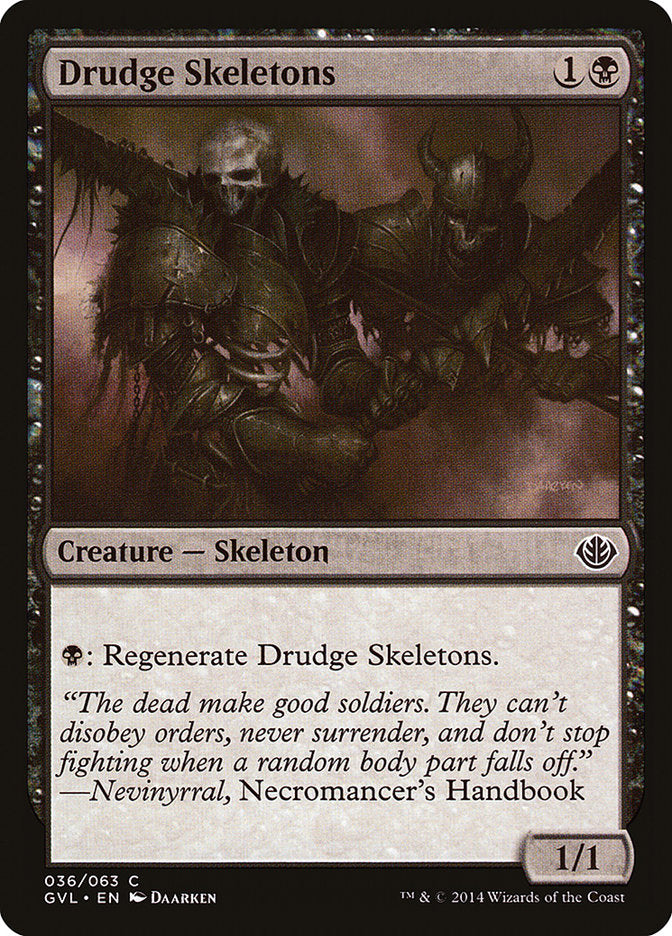 Drudge Skeletons (Garruk vs. Liliana) [Duel Decks Anthology] | Gear Gaming Bentonville