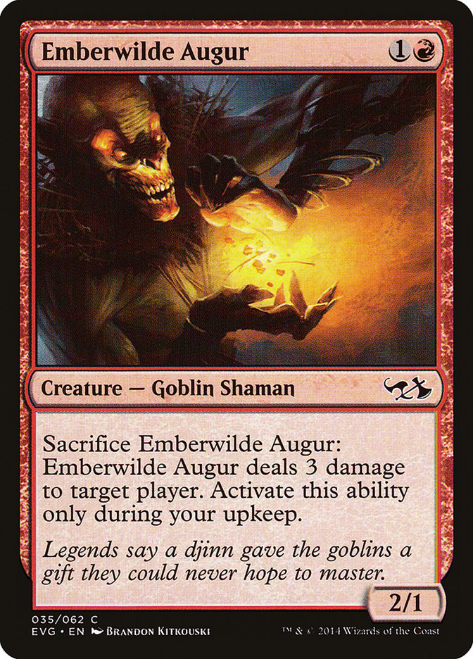 Emberwilde Augur (Elves vs. Goblins) [Duel Decks Anthology] | Gear Gaming Bentonville