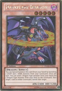 Darkflare Dragon [Premium Gold] [PGLD-EN040] | Gear Gaming Bentonville