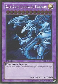 Blue-Eyes Ultimate Dragon [Premium Gold] [PGLD-EN055] | Gear Gaming Bentonville