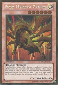 Prime Material Dragon [Premium Gold] [PGLD-EN065] | Gear Gaming Bentonville