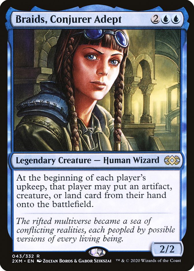 Braids, Conjurer Adept [Double Masters] | Gear Gaming Bentonville