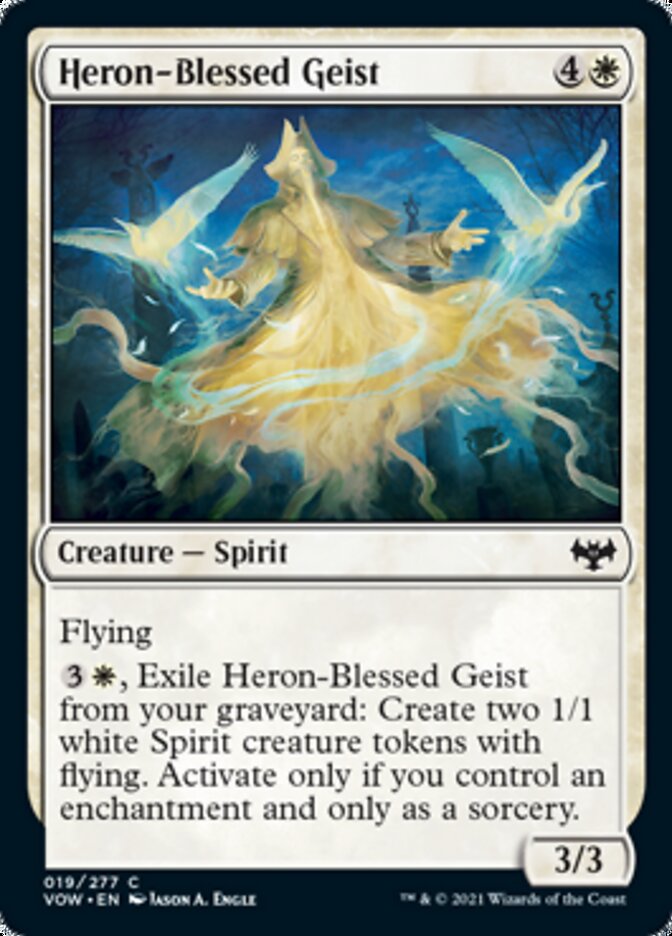 Heron-Blessed Geist [Innistrad: Crimson Vow] | Gear Gaming Bentonville