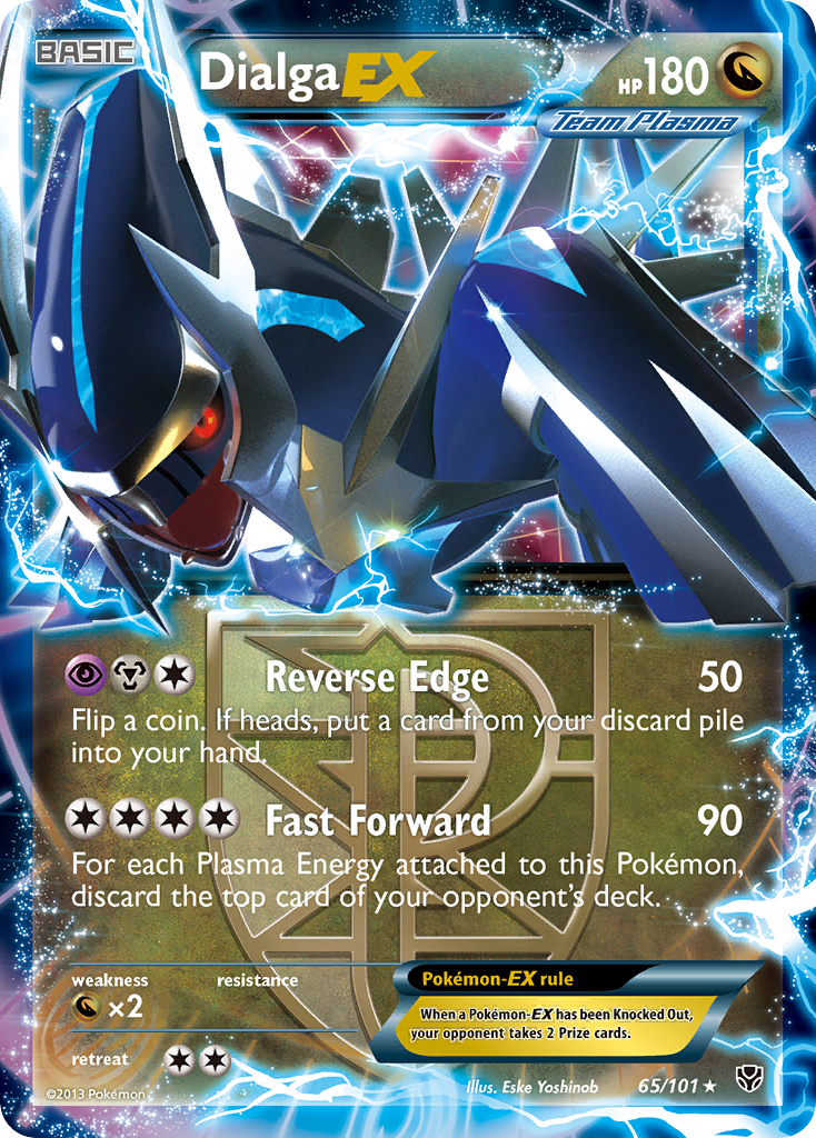 Dialga EX (65/101) [Black & White: Plasma Blast] | Gear Gaming Bentonville