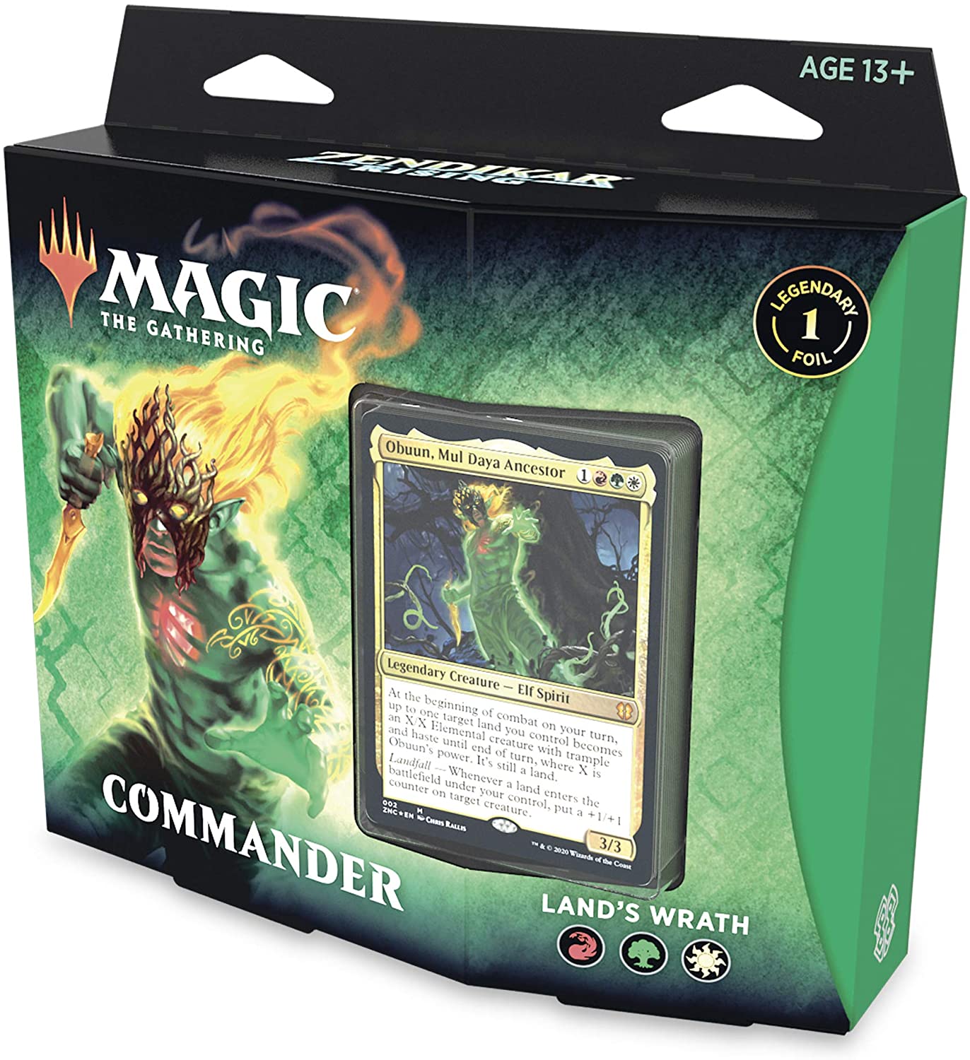 Zendikar Rising - Commander Deck Land's Wrath | Gear Gaming Bentonville