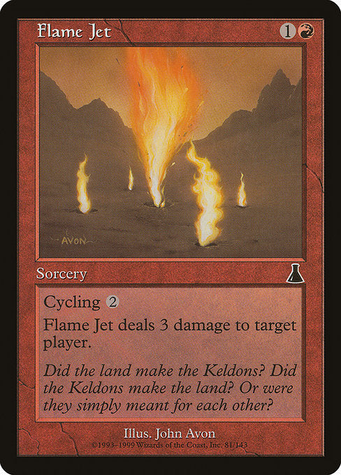 Flame Jet [Urza's Destiny] | Gear Gaming Bentonville