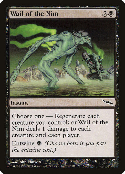 Wail of the Nim [Mirrodin] | Gear Gaming Bentonville