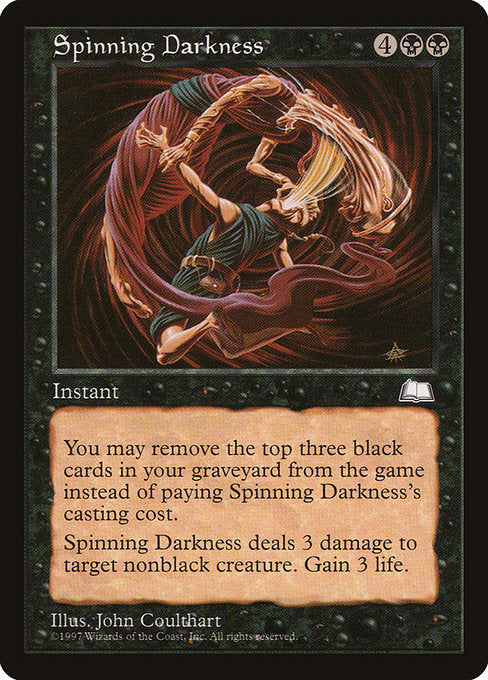 Spinning Darkness [Weatherlight] | Gear Gaming Bentonville