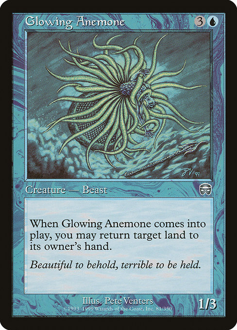 Glowing Anemone [Mercadian Masques] | Gear Gaming Bentonville