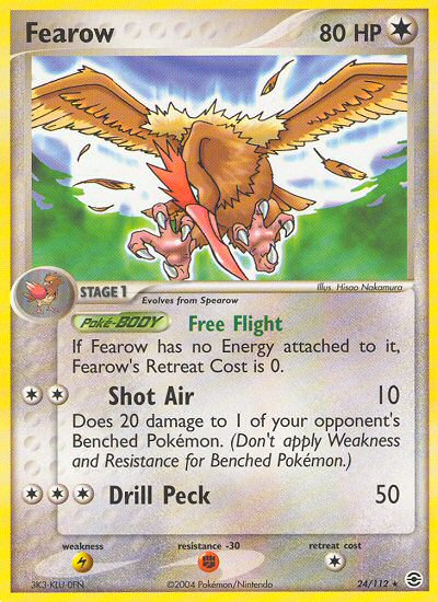 Fearow (24/112) [EX: FireRed & LeafGreen] | Gear Gaming Bentonville