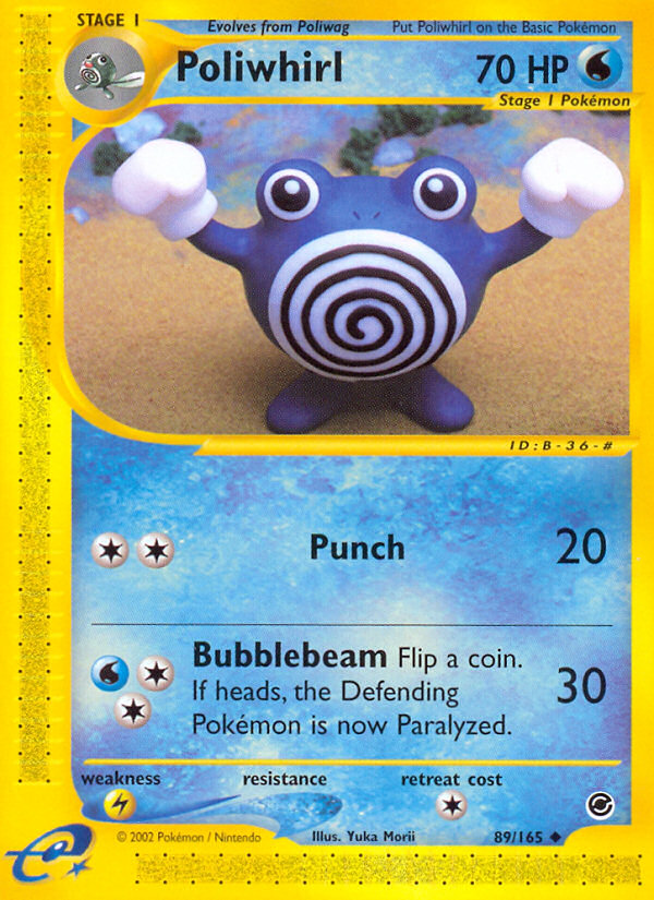 Poliwhirl (89/165) [Expedition: Base Set] | Gear Gaming Bentonville