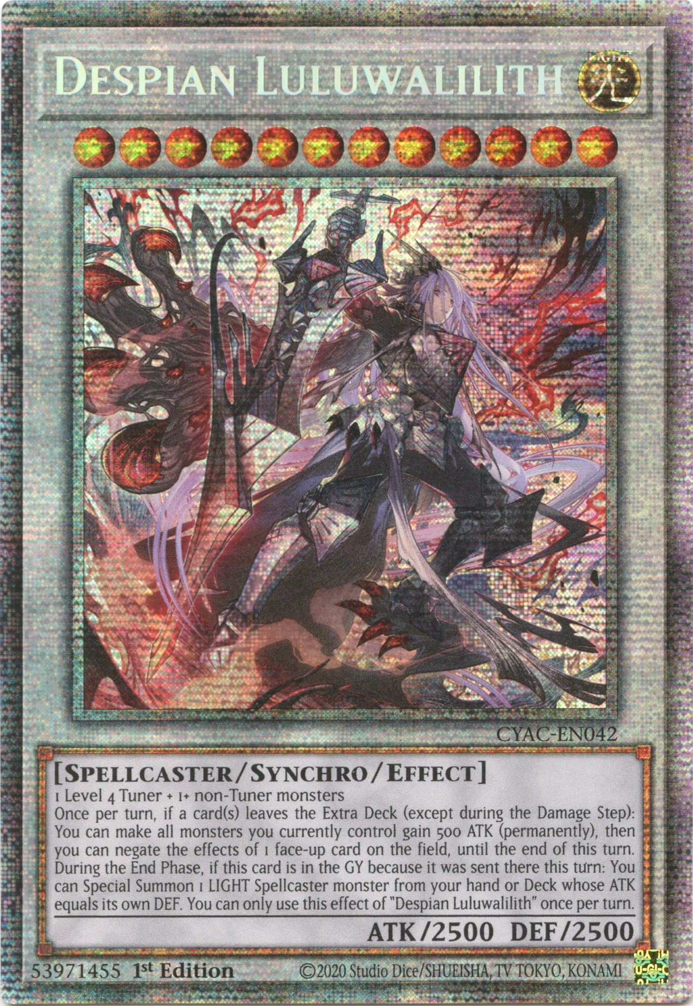 Despian Luluwalilith [CYAC-EN042] Starlight Rare | Gear Gaming Bentonville