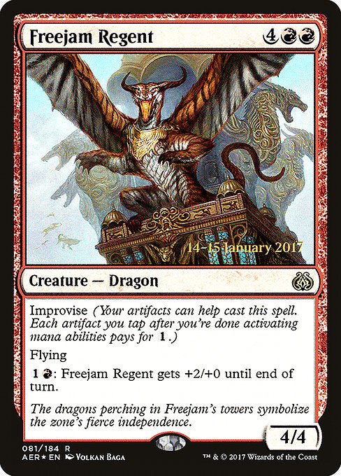 Freejam Regent [Prerelease Cards] | Gear Gaming Bentonville