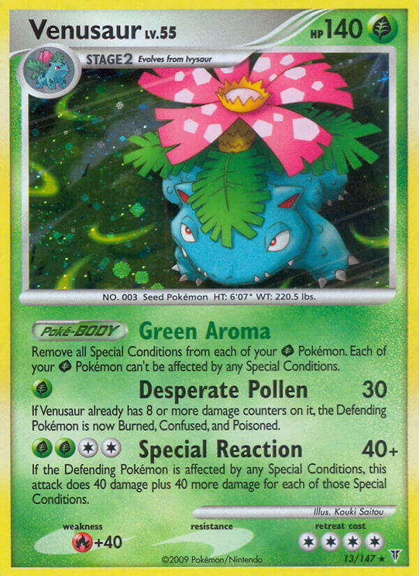 Venusaur (13/147) (Theme Deck Exclusive) [Platinum: Supreme Victors] | Gear Gaming Bentonville