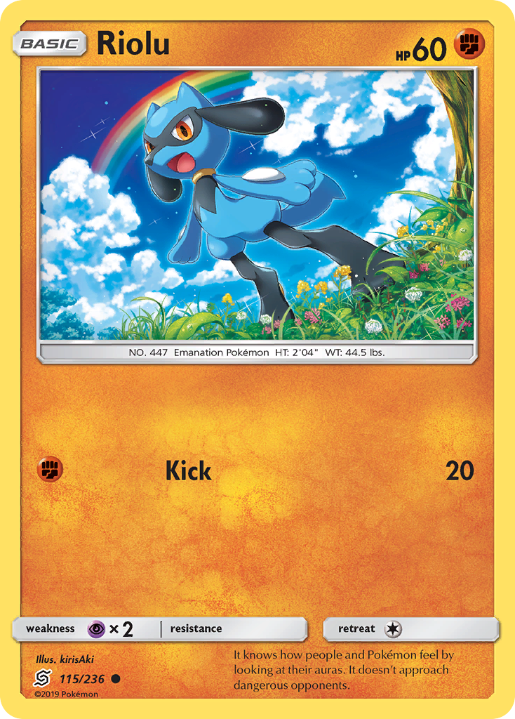 Riolu (115/236) [Sun & Moon: Unified Minds] | Gear Gaming Bentonville