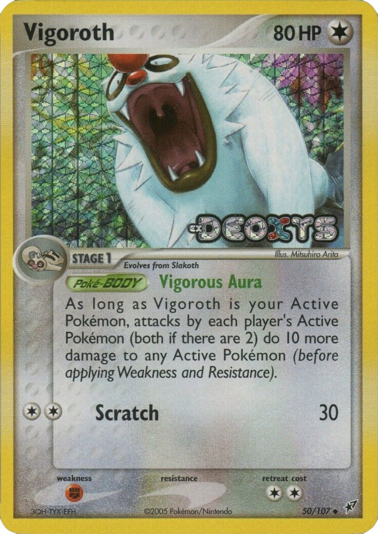 Vigoroth (50/107) (Stamped) [EX: Deoxys] | Gear Gaming Bentonville