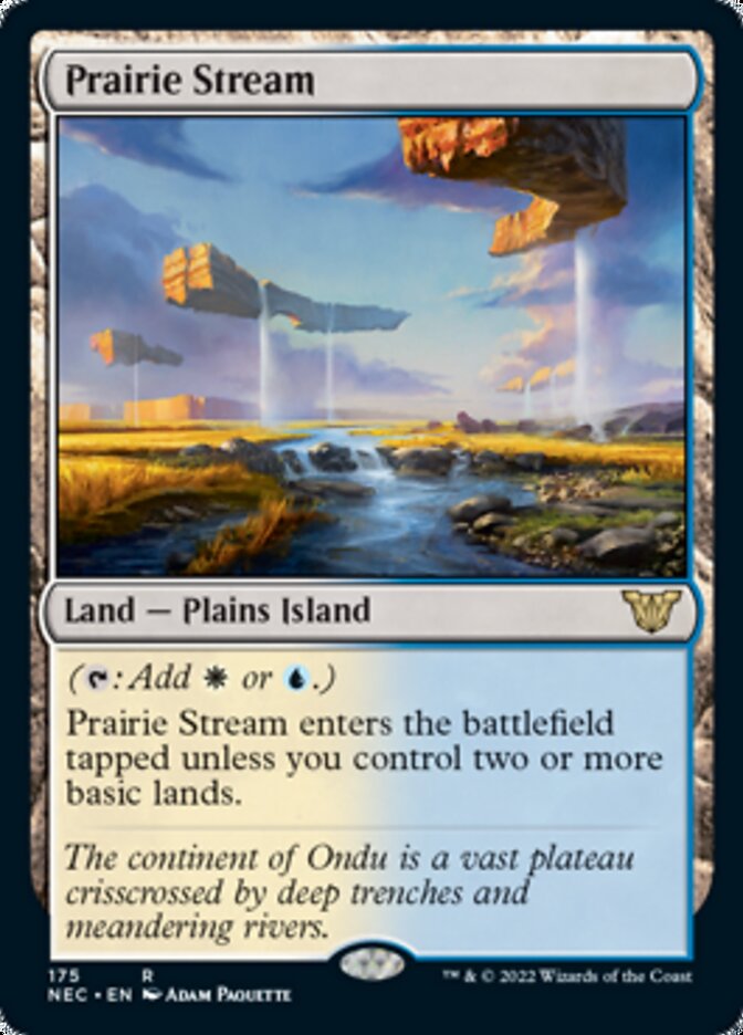 Prairie Stream [Kamigawa: Neon Dynasty Commander] | Gear Gaming Bentonville