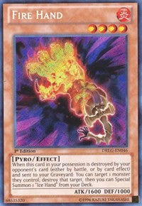 Fire Hand [Dragons of Legend] [DRLG-EN046] | Gear Gaming Bentonville