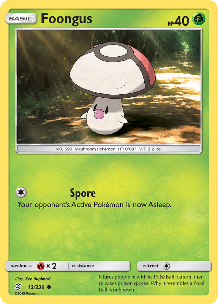 Foongus (13/236) [Sun & Moon: Unified Minds] | Gear Gaming Bentonville