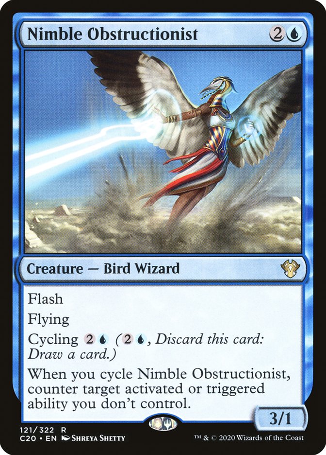 Nimble Obstructionist [Commander 2020] | Gear Gaming Bentonville