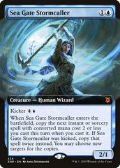 Sea Gate Stormcaller (Extended Art) [Zendikar Rising] | Gear Gaming Bentonville