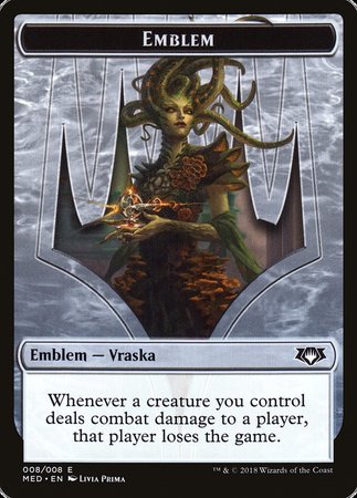 Emblem - Vraska, Golgari Queen [Mythic Edition: Guilds of Ravnica] | Gear Gaming Bentonville