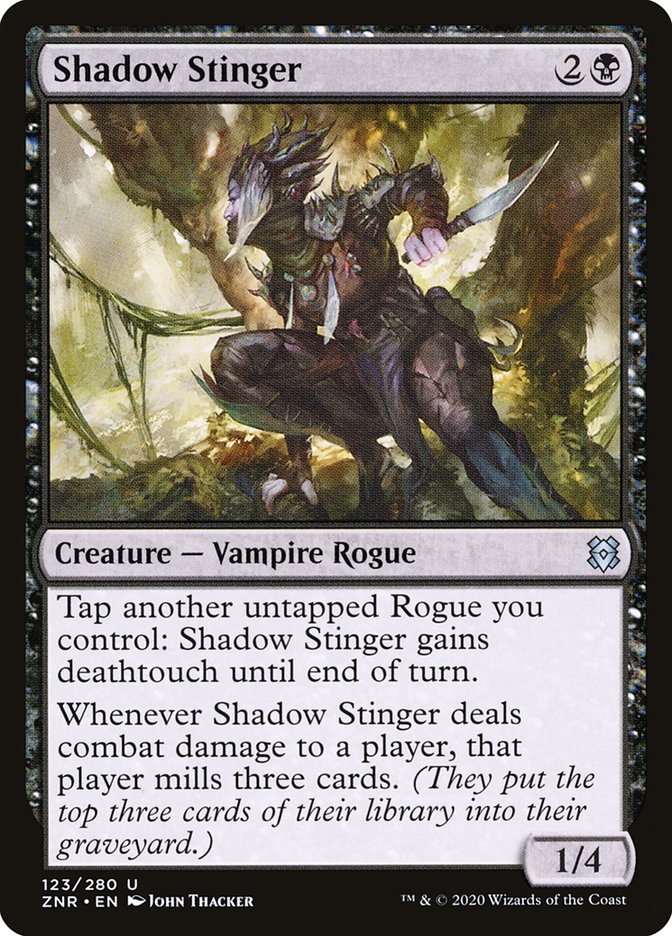 Shadow Stinger [Zendikar Rising] | Gear Gaming Bentonville