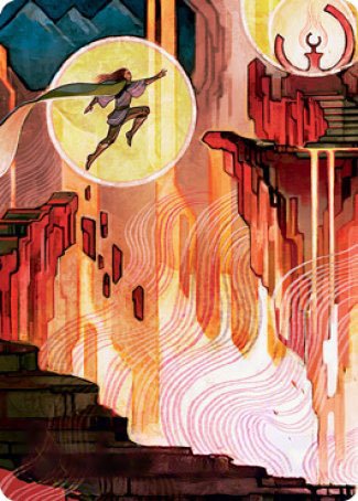 Thrill of Possibility Art Card [Strixhaven: School of Mages Art Series] | Gear Gaming Bentonville