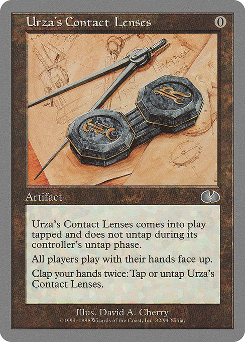 Urza's Contact Lenses [Unglued] | Gear Gaming Bentonville