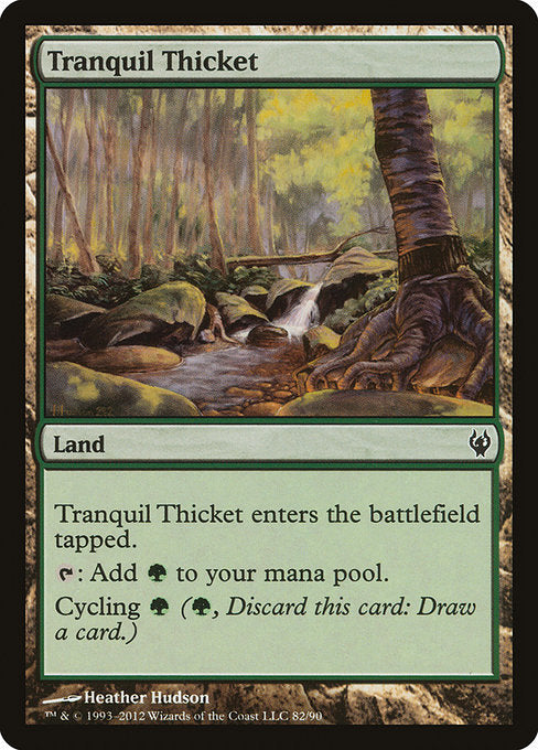 Tranquil Thicket [Duel Decks: Izzet vs. Golgari] | Gear Gaming Bentonville